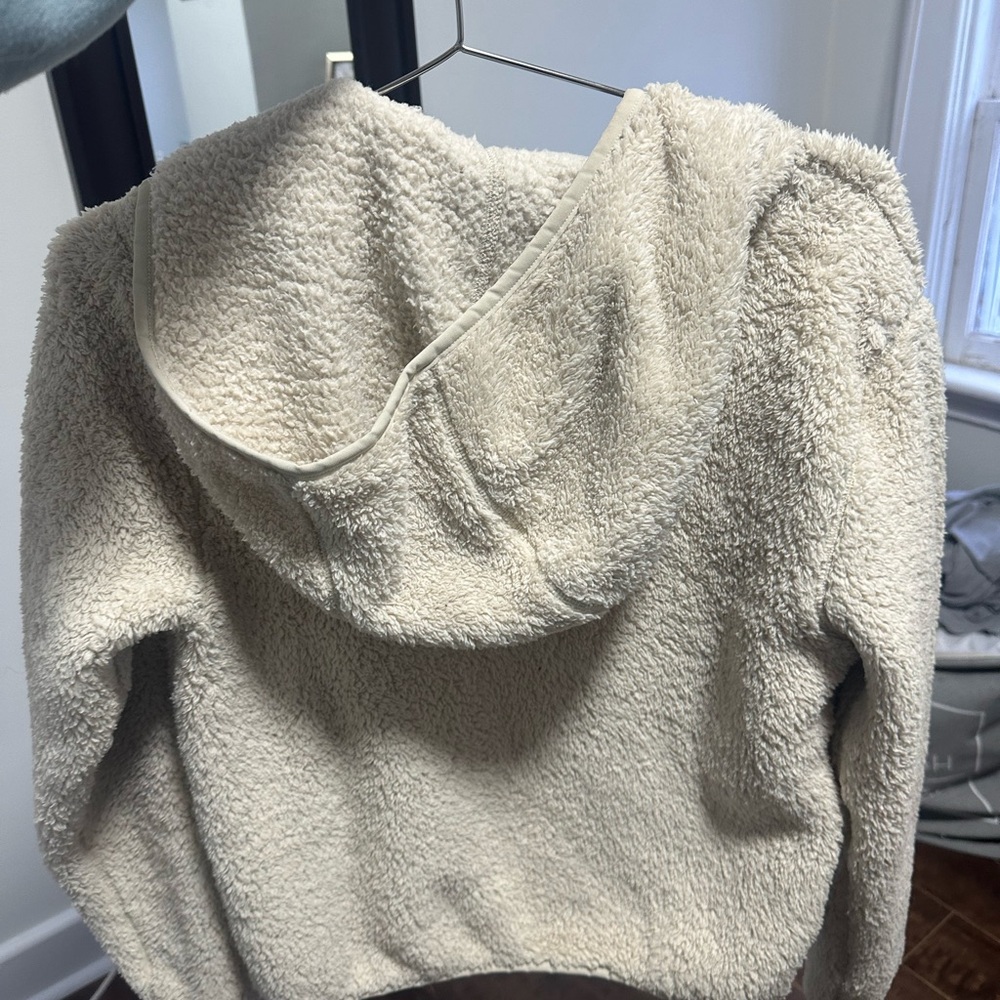 TNA Cozy Cream Sherpa Hoodie